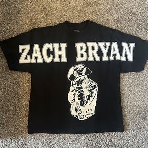 Zach Bryan Oversized Tee - Black